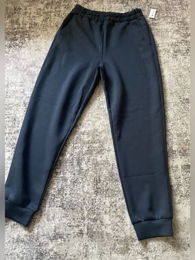 Old navy high rise jogger bounce fleece sweat pants size M tall blue